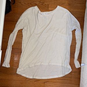 BCBG waffle long sleev